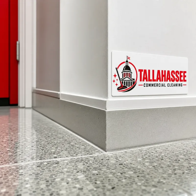 Detailed floor edge with clean finish lines along the baseboard